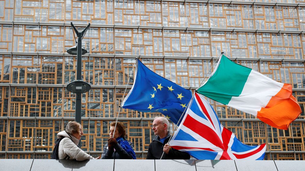 Foto: Manifestantes pro-UE. (Reuters)