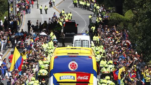 Colombia se da un baño de masas tras su eliminación en el Mundial