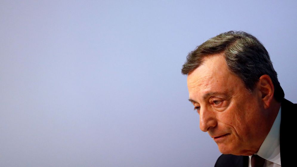 Foto: El presidente del BCE, Mario Draghi, en una comparecencia. (Reuters)