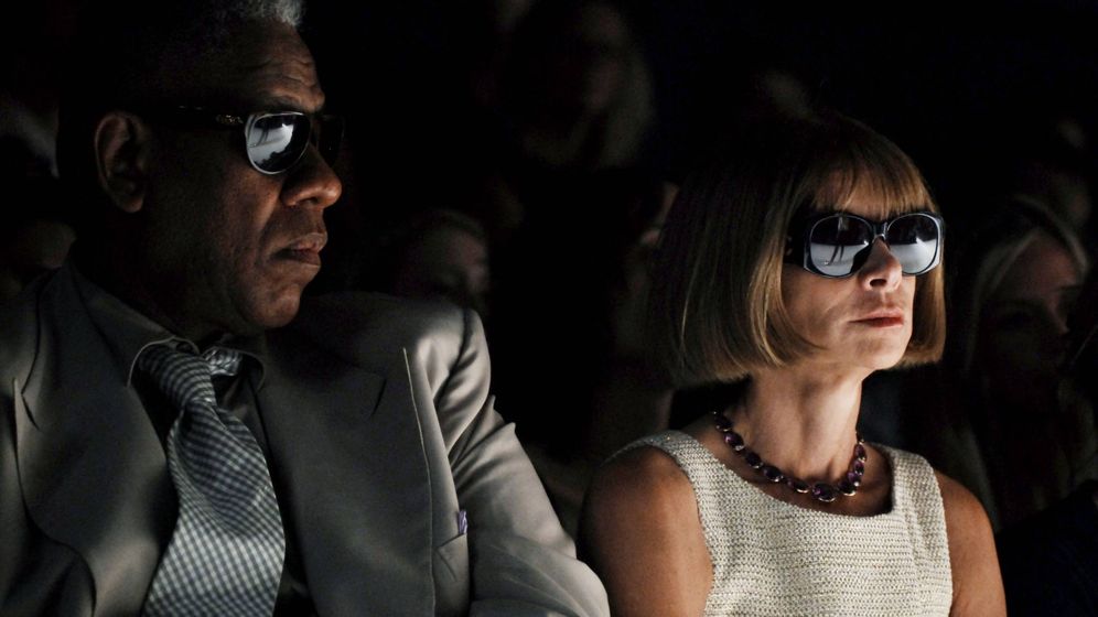 Foto:  André Leon Talley y Anna Wintour. (Getty)