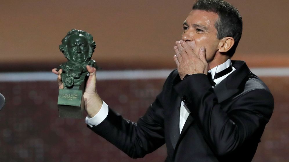 Foto: Antonio Banderas durante la gala de los Premiso Goya 2020. (EFE)