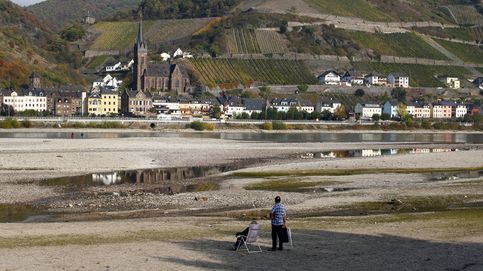 La peor sequía alemana deja al Rin sin gasolina