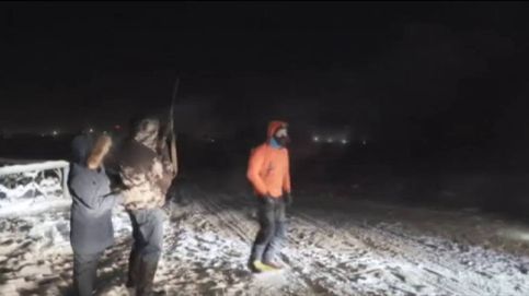Un atleta moldavo completa una extrema carrera solidaria a 60 grados bajo cero