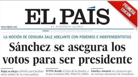 Moción de censura | La (posible) caída de Rajoy, en las portadas de los periódicos 