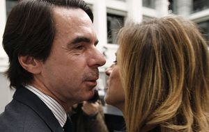 Los Aznar arropan a Ana Botella