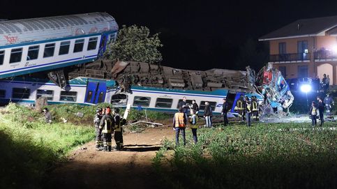 Dos muertos y decenas de heridos en un accidente de tren en Italia