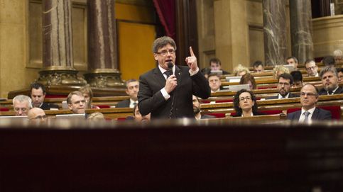 En directo, Puigdemont comparece en el Parlament de Cataluña