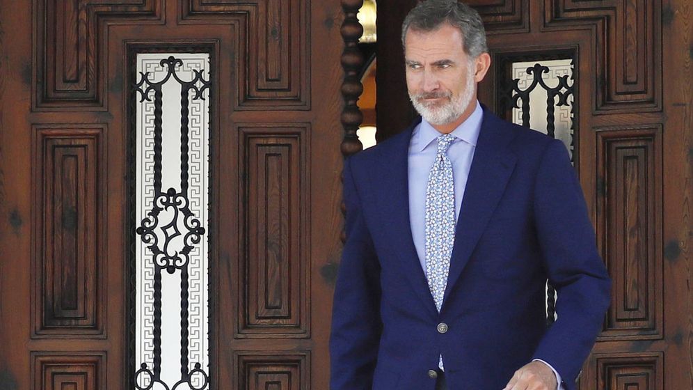 Foto: El rey Felipe VI en Marivent. (Reuters)