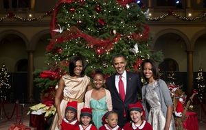 Las navidades de los Obama, con Diana Ross y Psy