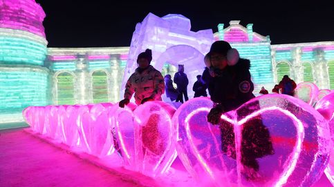 Festival de Esculturas de Nieve y Hielo en la ciudad china de Harbin