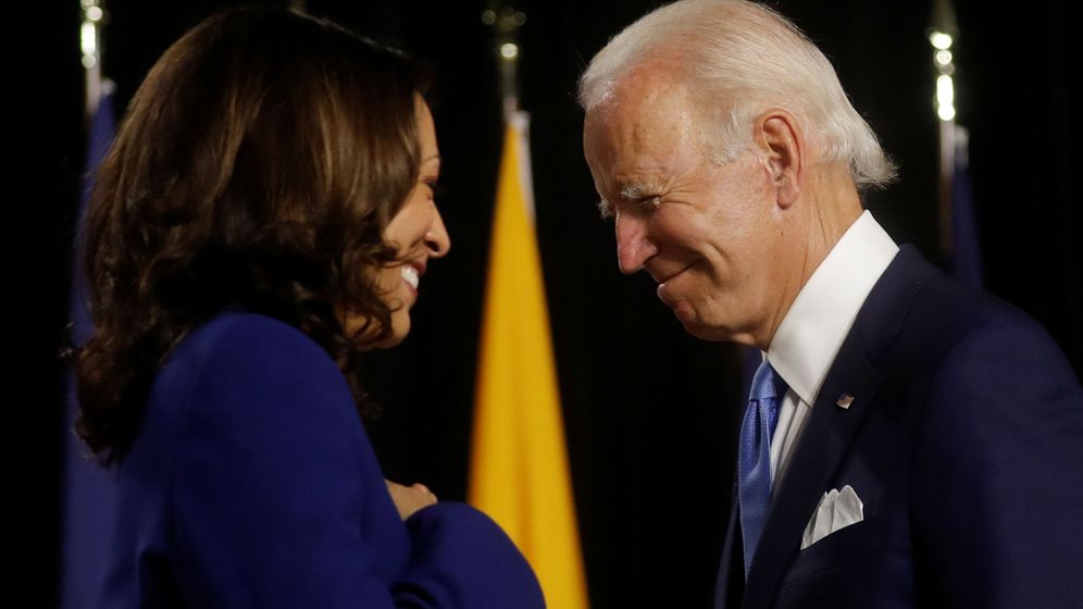 Foto: Kamala Harris y Joe Biden (Reuters)