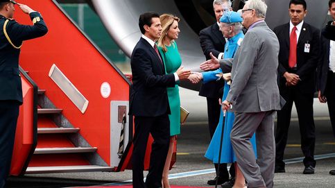 La familia real danesa recibe al presidente de México y la Gaviota