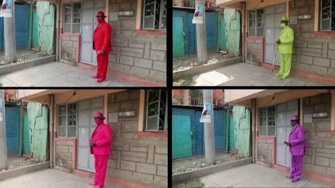 Maina Mangi, un referente que reparte alegría y color con sus trajes en Nairobi