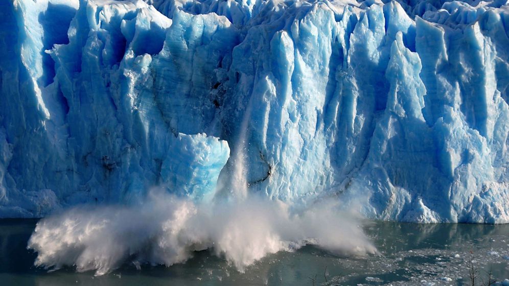 Foto: Los océanos y glaciares, termómetro del cambio climático. (EFE)