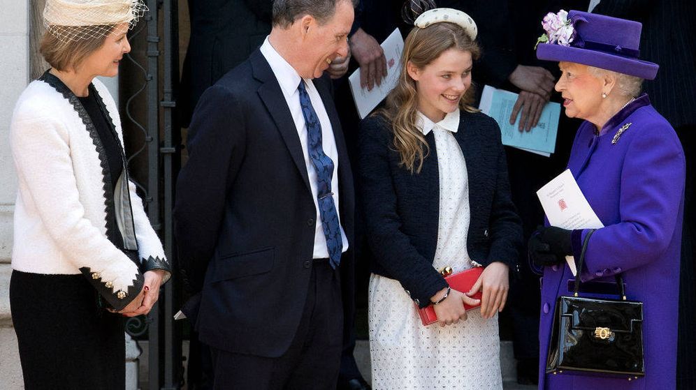 Foto: Lord Snowdon y Serena, con su hija, Margarita, y la reina Isabel II. (Getty)