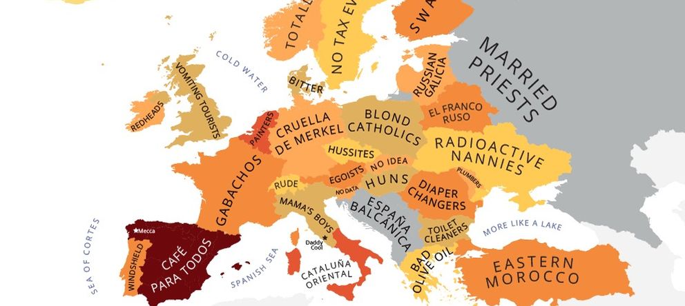 Foto: Europa según los españoles.
