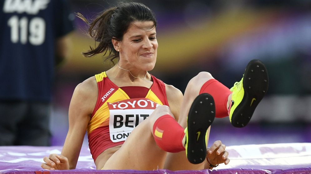 Foto: Beitia, la mejor atleta española, ha tenido un mal año (EFE) 