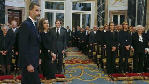 Los Reyes presiden el funeral de Alicia de Borbón-Parma