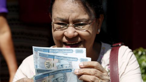 Nuevos billetes en Birmania con la efigie del padre de Suu Kyi
