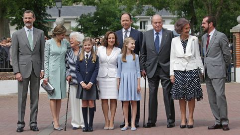 Todas las fotos de la familia real en la comunión de la infanta Sofía