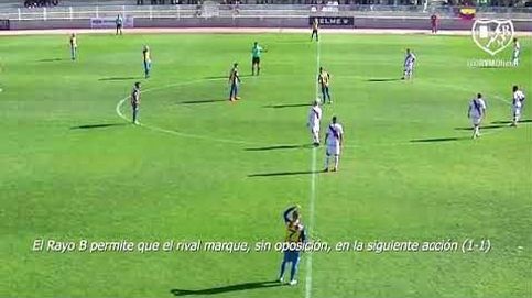 El Rayo Vallecano B se deja un gol por haber marcado con un rival lesionado