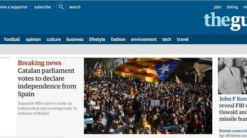Los medios internacionales se hacen eco de la declaración de independencia de Cataluña 
