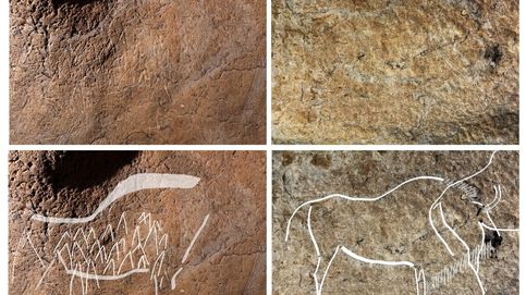 Descubren impresionantes grabados rupestres en la cueva de Atxurra, en la localidad vizcaína de Berriatua