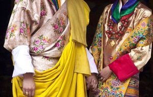 La boda del rey de Bután