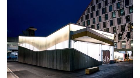 Lillestrøm: un hotel exclusivo y sostenible solo para bicicletas