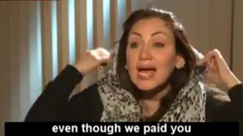 Una periodista egipcia se quita el velo en directo y desafía a un imán