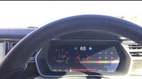 Así responde un Tesla cuando te quedas dormido al volante