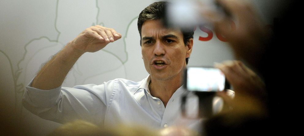 Foto: El candidato Pedro Sánchez perteneció a la Asamblea General de Caja Madrid entre 2004 y 2009. (EFE)