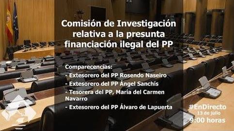 Tres tesoreros del PP comparecen en la comisión que investiga su financiación