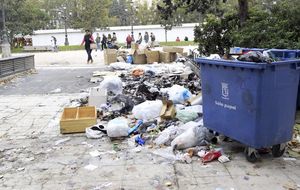 La basura sigue invadiendo Madrid... y no se ve el fin