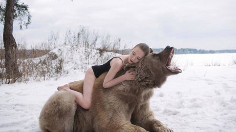 Retratos rusos: las oníricas fotos con osos, lobos y lechucas (reales)