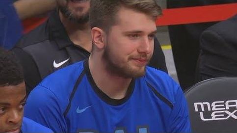 La cara de Luka Doncic al saber que no jugará el All-Star