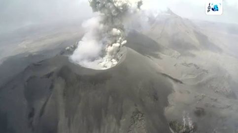 Espectaculares imágenes del cráter del volcán Subancaya
