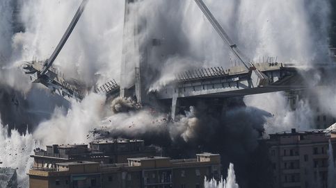 Demolición del puente Morandi en Génova