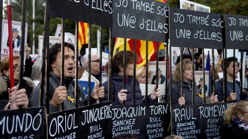 Las mejores fotos de la manifestación en Barcelona por la liberación de los presos