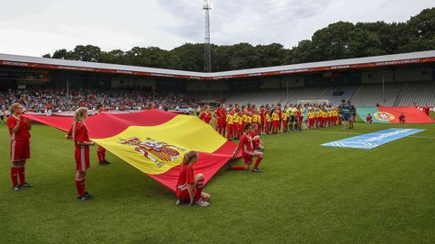 La España femenina debuta con mucha solvencia en la Eurocopa