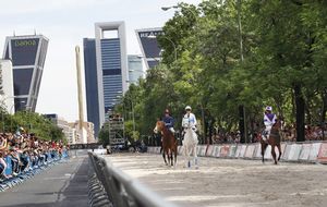82 años después los caballos de carreras vuelven a la Castellana