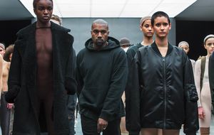 Kim Kardashian y Anna Wintour, en primera fila del desfile de Kanye West para Adidas