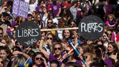 Las manifiestaciones del 8-M en España, en imágenes