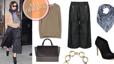 De Victoria Beckham a Olivia Palermo, o cómo llevar la falda pantalón en la vida real