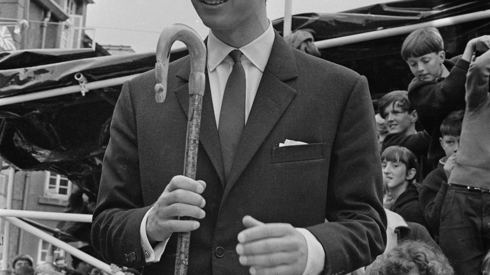 Foto:  El príncipe Carlos, en Gales en 1969. (Getty)