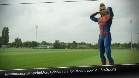 Iron Man, Spiderman... los súper héroes invaden la Bundesliga