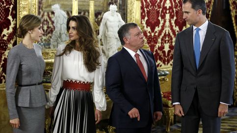 La visita de los reyes de Jordania a España, en imágenes