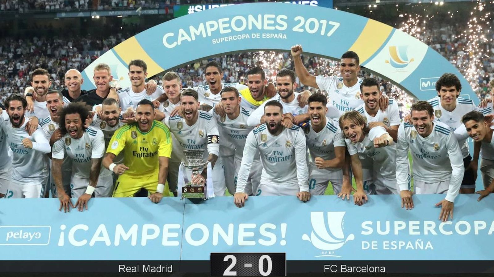 Supercopa De Espaa El Madrid Le Coge El Gusto A Darle Repasos De