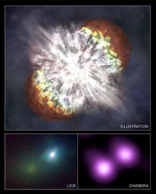 Resultado de imagen de explosiÃ³n supernova