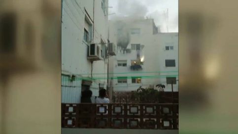Los vecinos del incendio de Hospitalet de Llobregat vivieron minutos de angustia